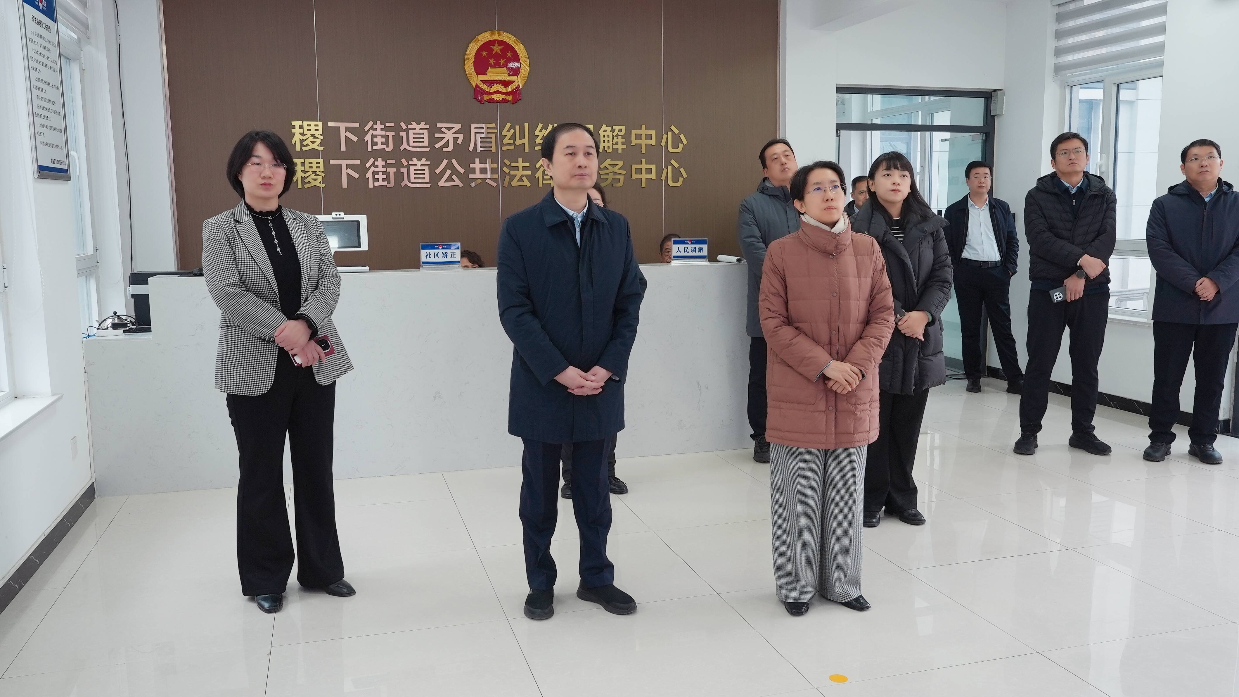 市领导来我区调研