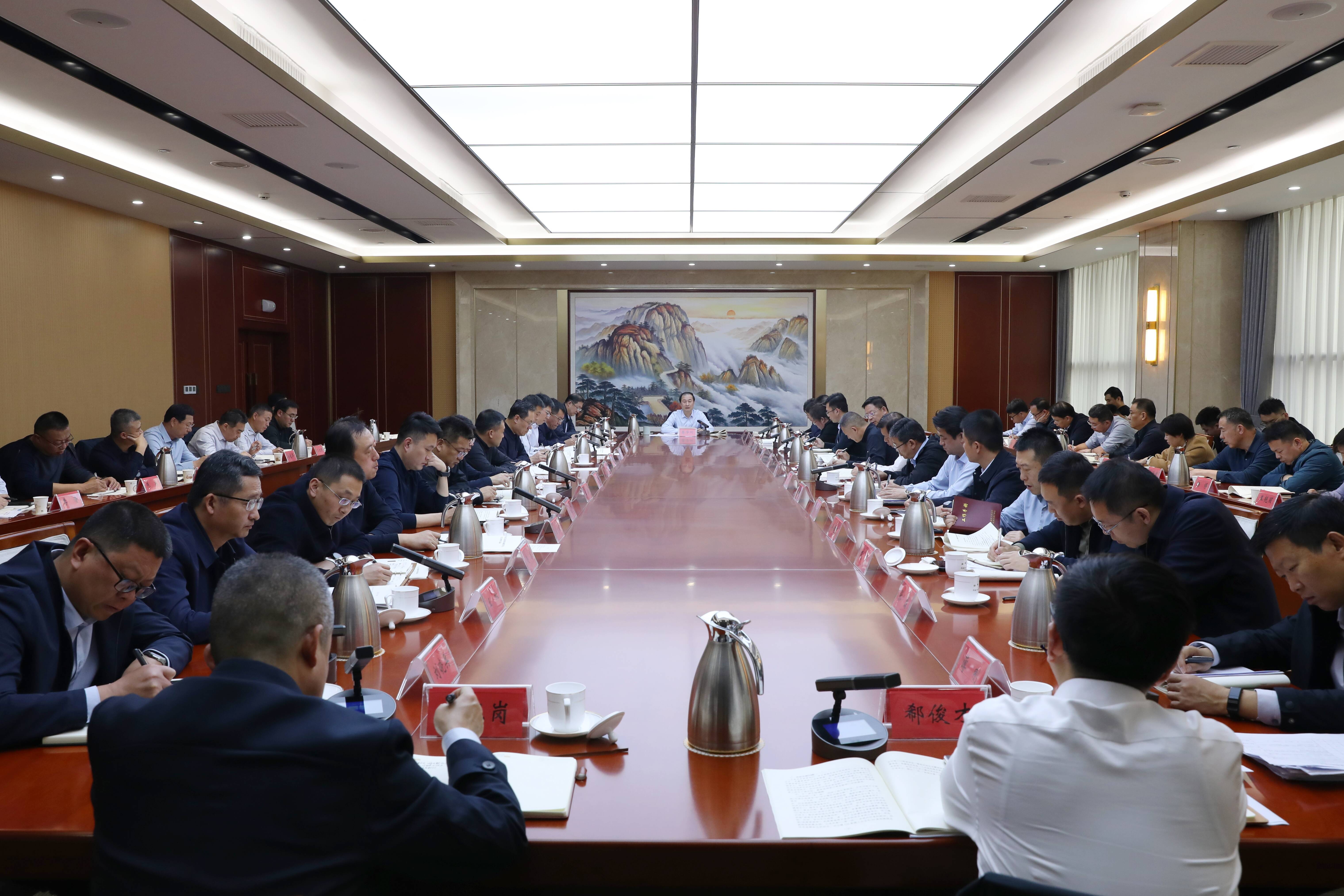 全区重大项目谋划实施推进会召开